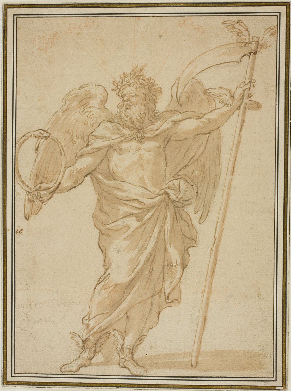 Ojciec Czas autorstwa Alessandro Algardi