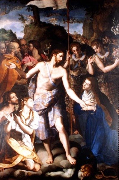 Zejście Chrystusa do Otchłani autorstwa Alessandro Allori