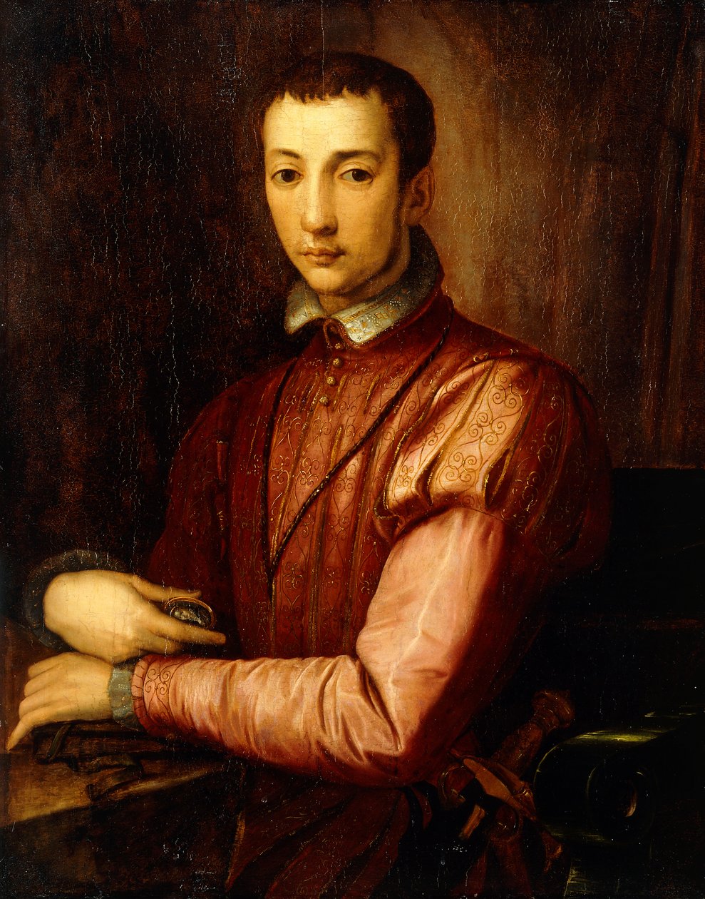 Portret Francesco I d „Medici autorstwa Alessandro Allori