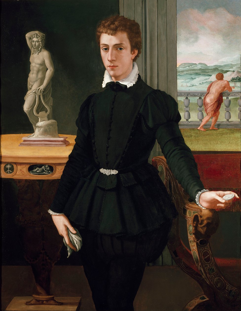 Portret młodego mężczyzny
































" autorstwa Alessandro Allori