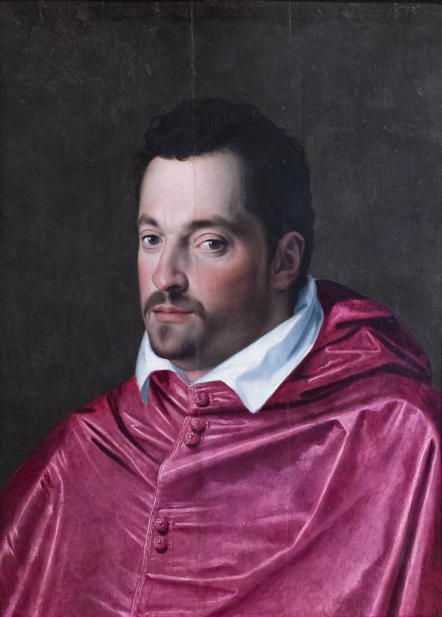 Portret kardynała Ferdinando Medici autorstwa Alessandro Allori