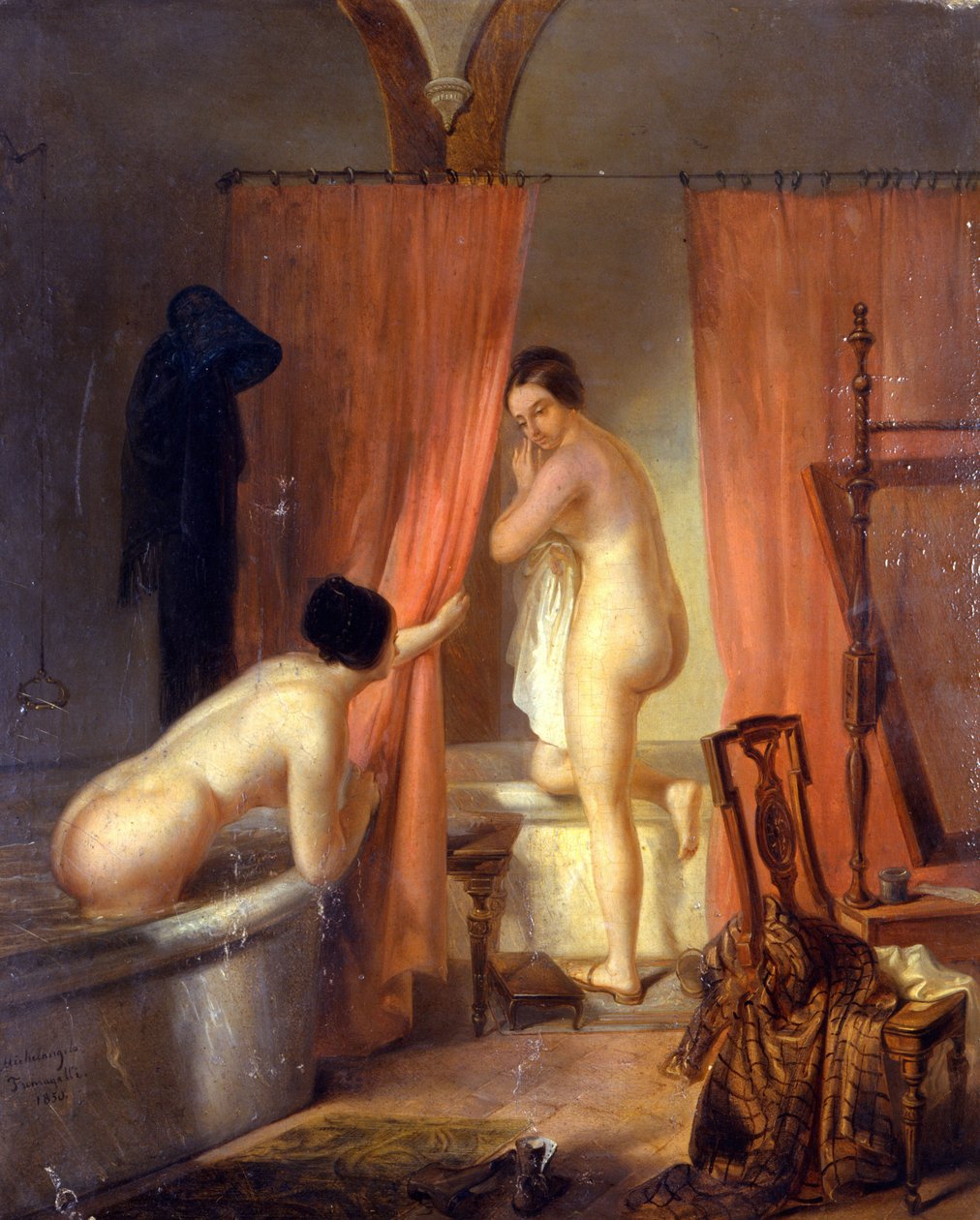 Alessandro Durini. „Po kąpieli” autorstwa Alessandro Durini