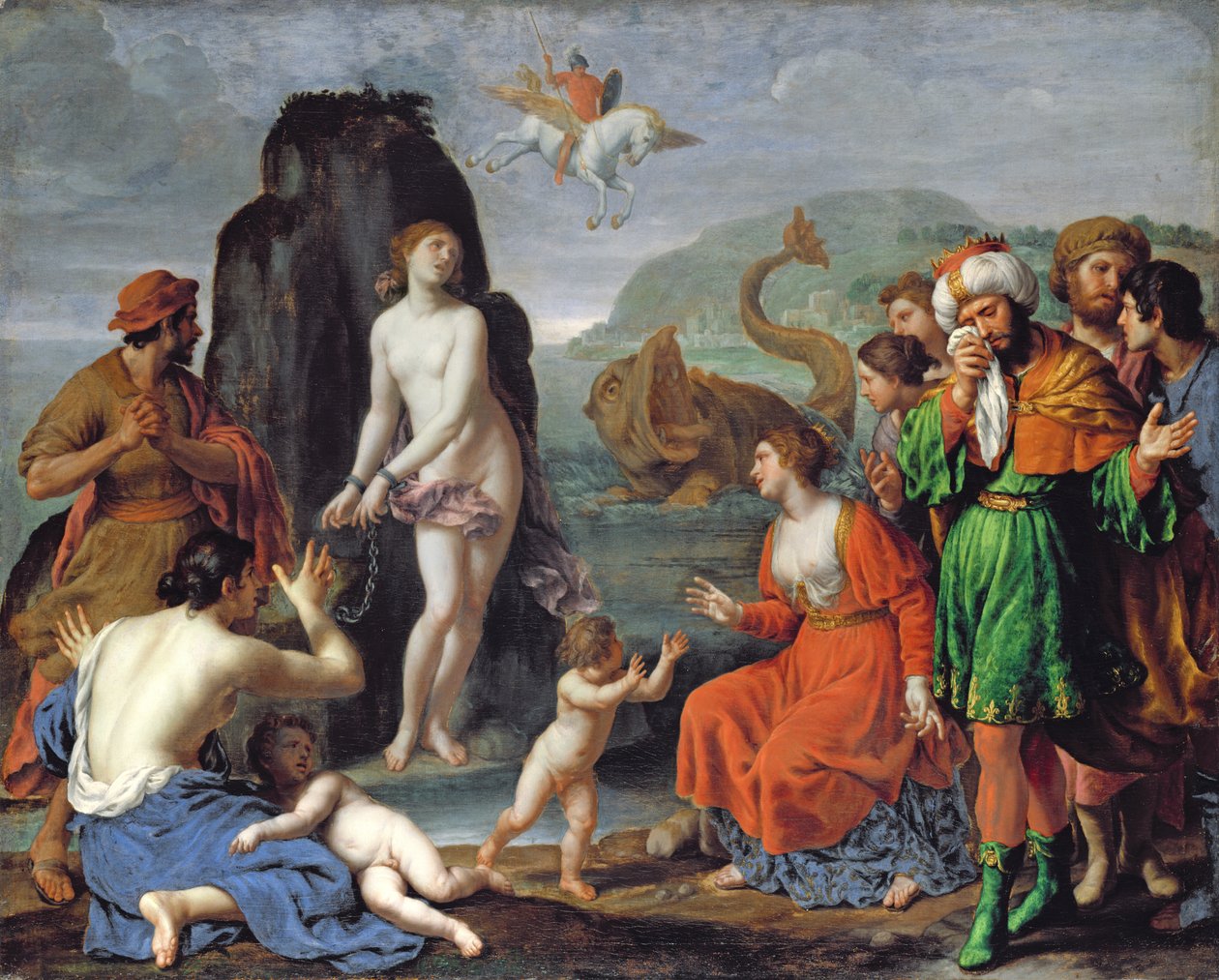 Perseusz i Andromeda autorstwa Alessandro Turchi
