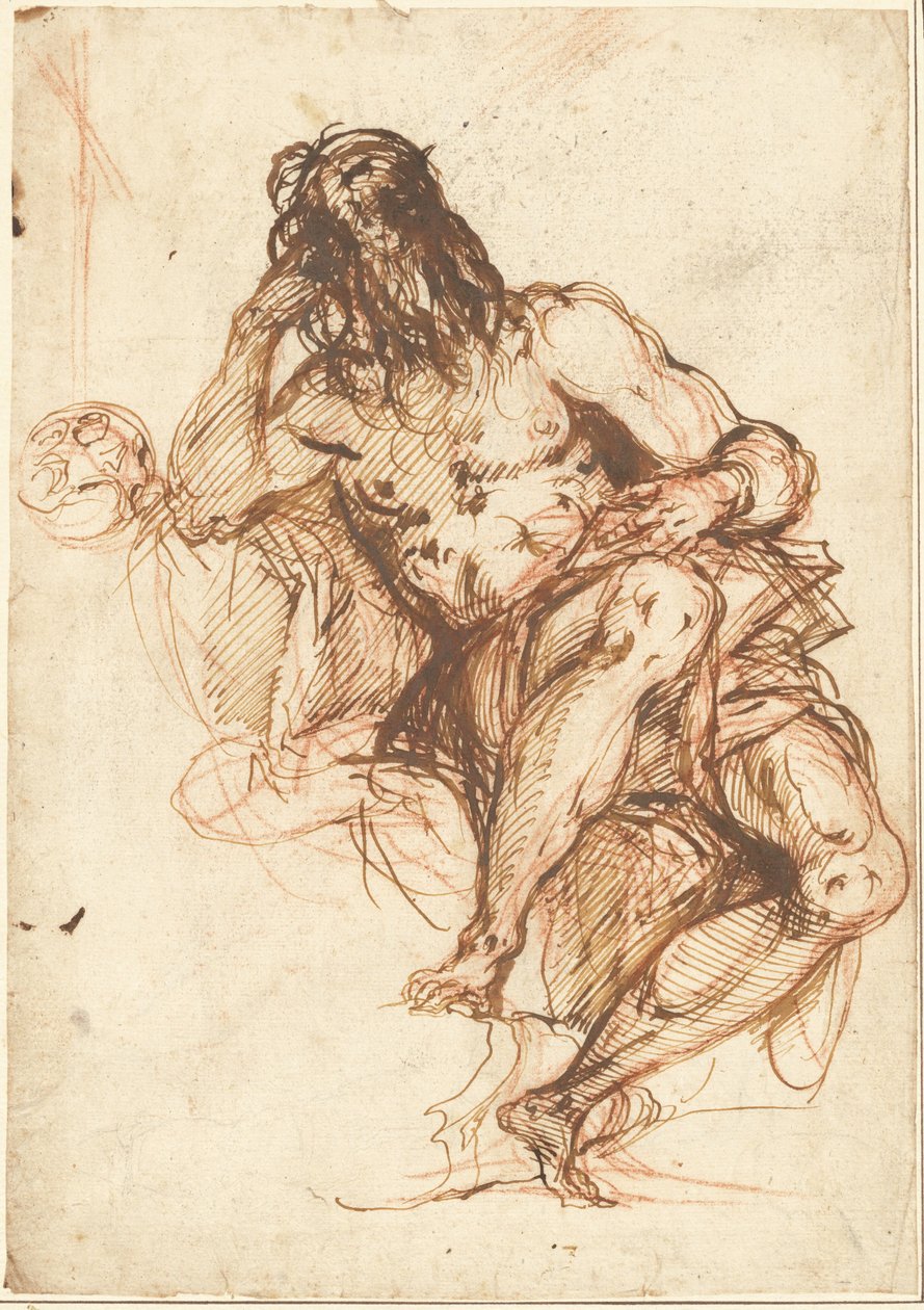 Święty Hieronim autorstwa Alessandro Vittoria