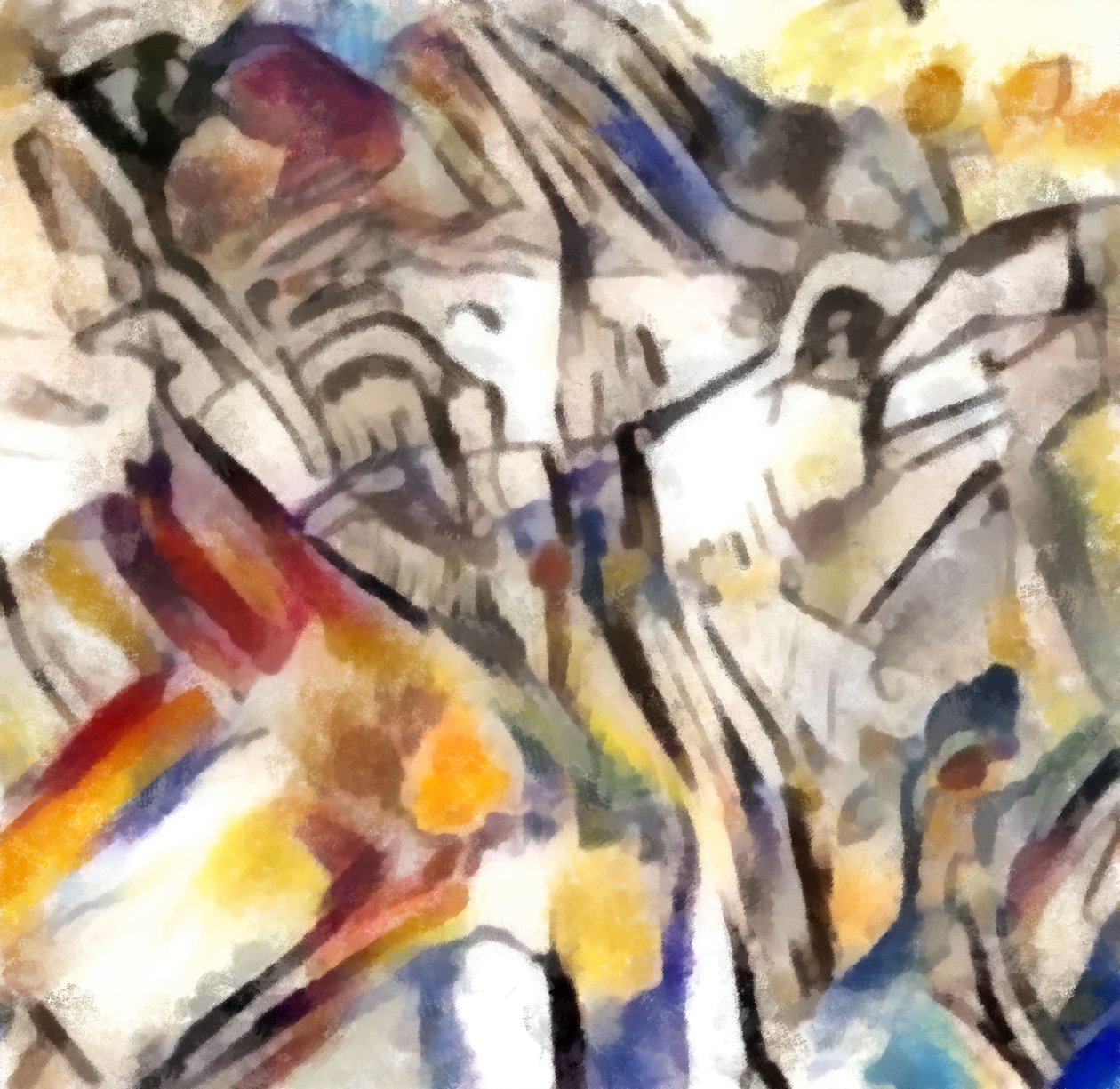 Ойролцоох нуур, 2016, поли autorstwa Alex Caminker