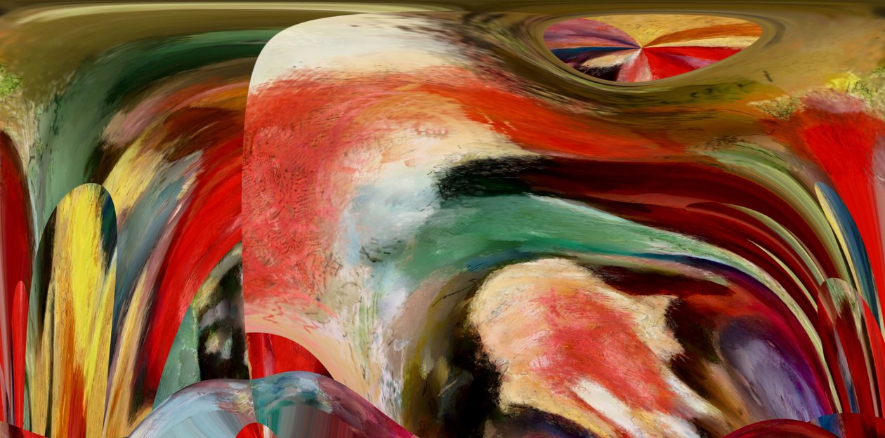 krajobraz jako cyrk,2017, autorstwa Alex Caminker