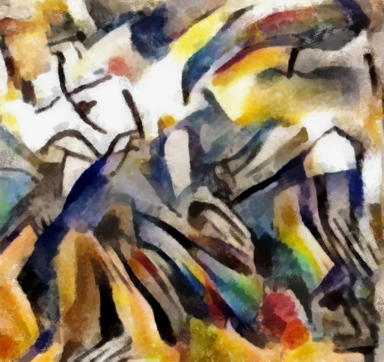 Przed burzą,2016, autorstwa Alex Caminker