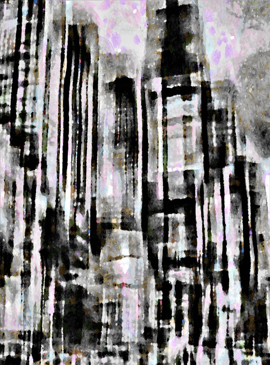 Nota II, 2020 (media mieszane) autorstwa Alex Caminker