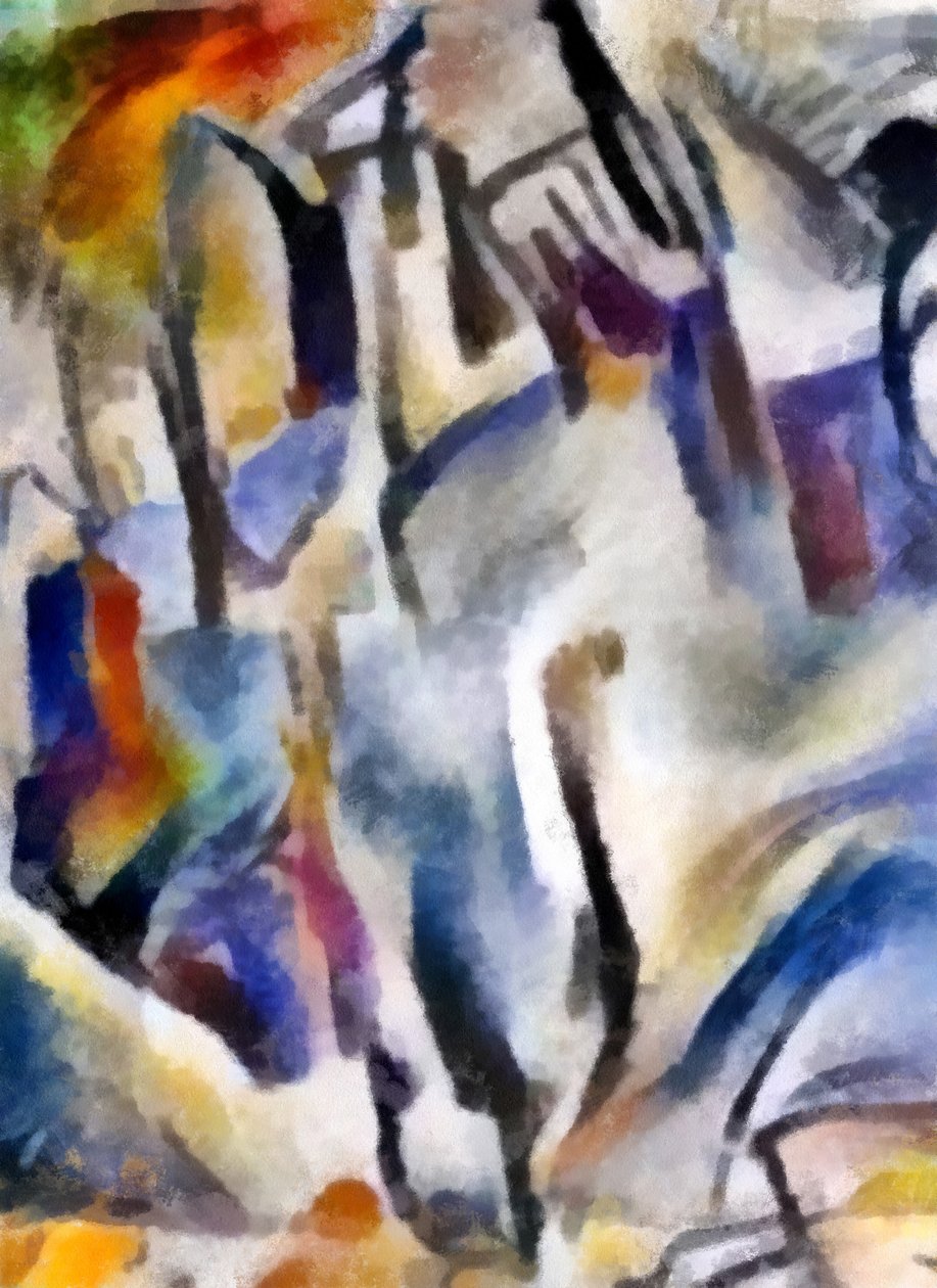 Śnieżny las, 2016, autorstwa Alex Caminker