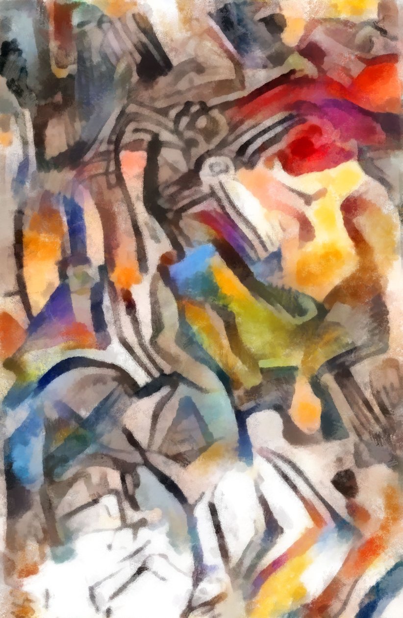 Wioska o świcie, 2016, autorstwa Alex Caminker