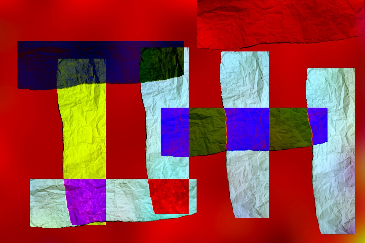 etiuda #10,2019, (media mieszane) autorstwa Alex Caminker