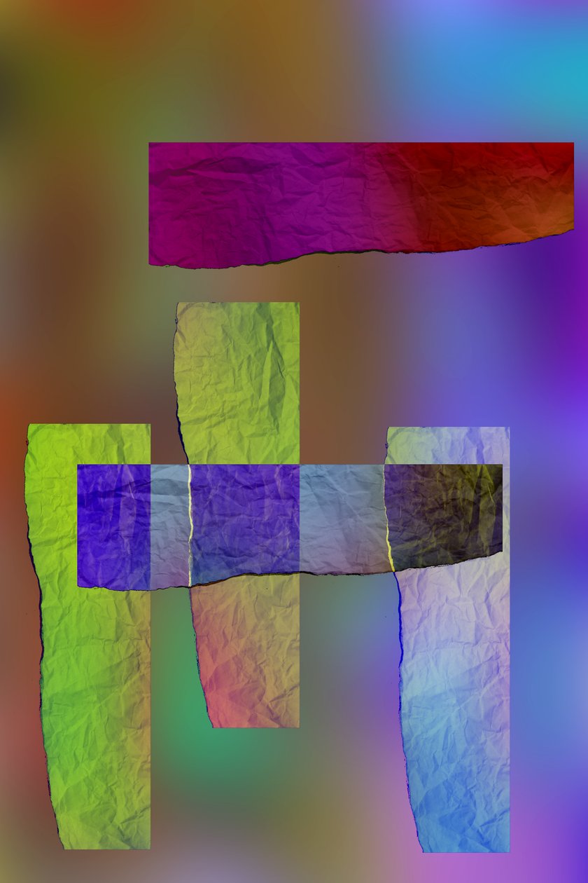 etiuda ,2019,(media mieszane) autorstwa Alex Caminker