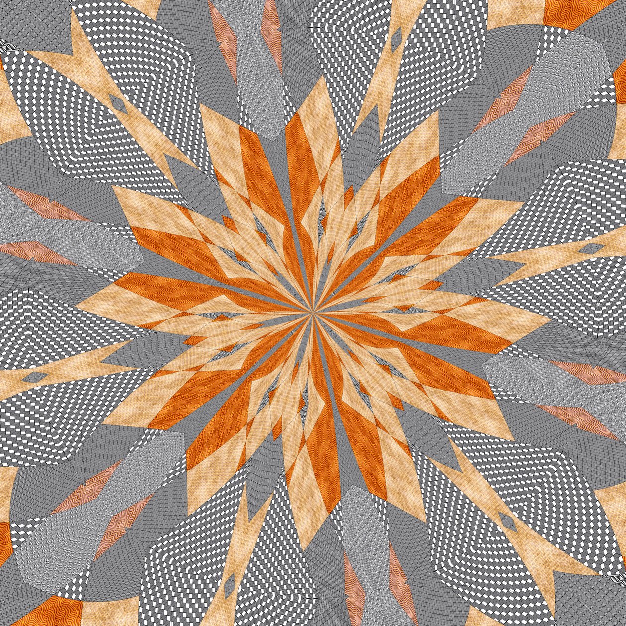 kwiaty;64,2019,()gradient autorstwa Alex Caminker