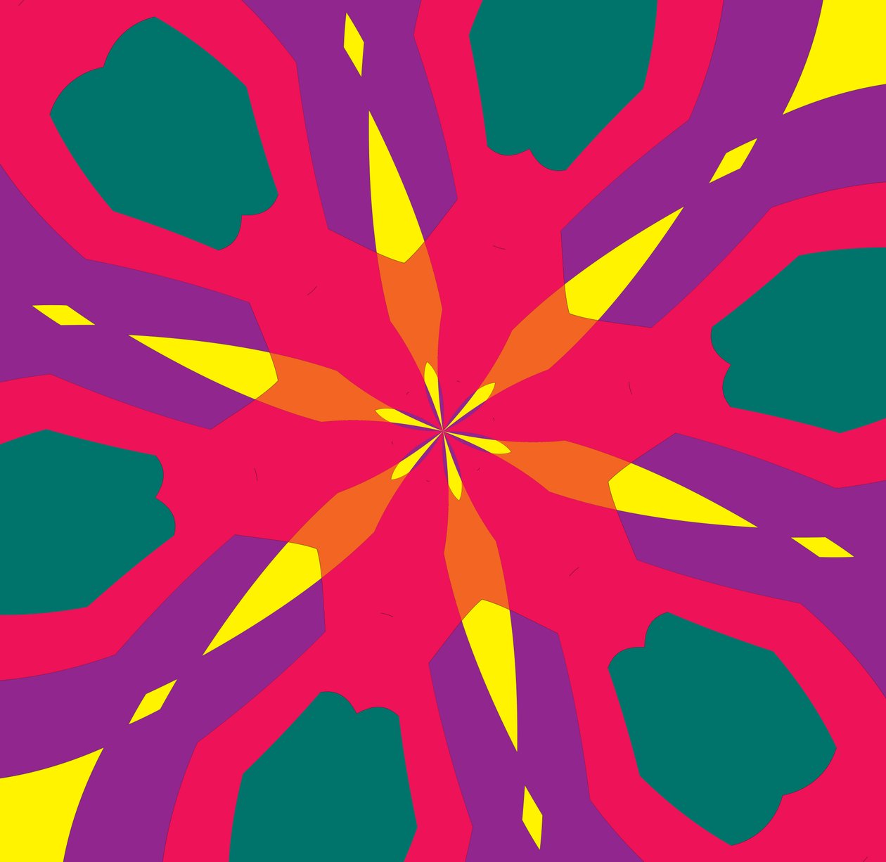 kwiaty #10,2019, (media mieszane) autorstwa Alex Caminker