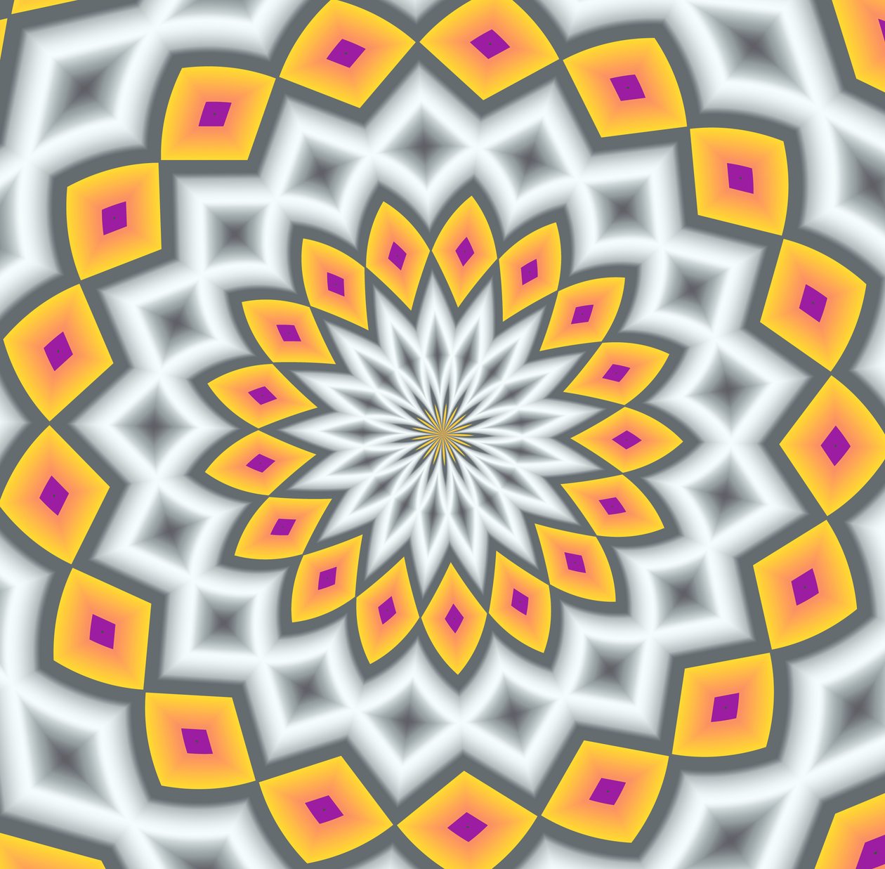 kwiaty #11,2019,(gradient) autorstwa Alex Caminker