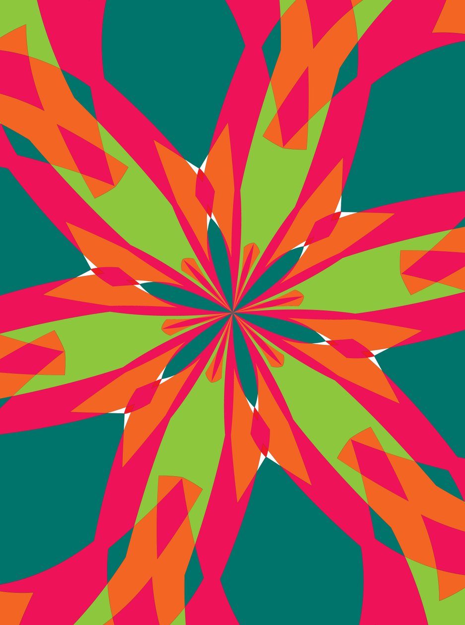 kwiaty #21,2019, (media mieszane) autorstwa Alex Caminker