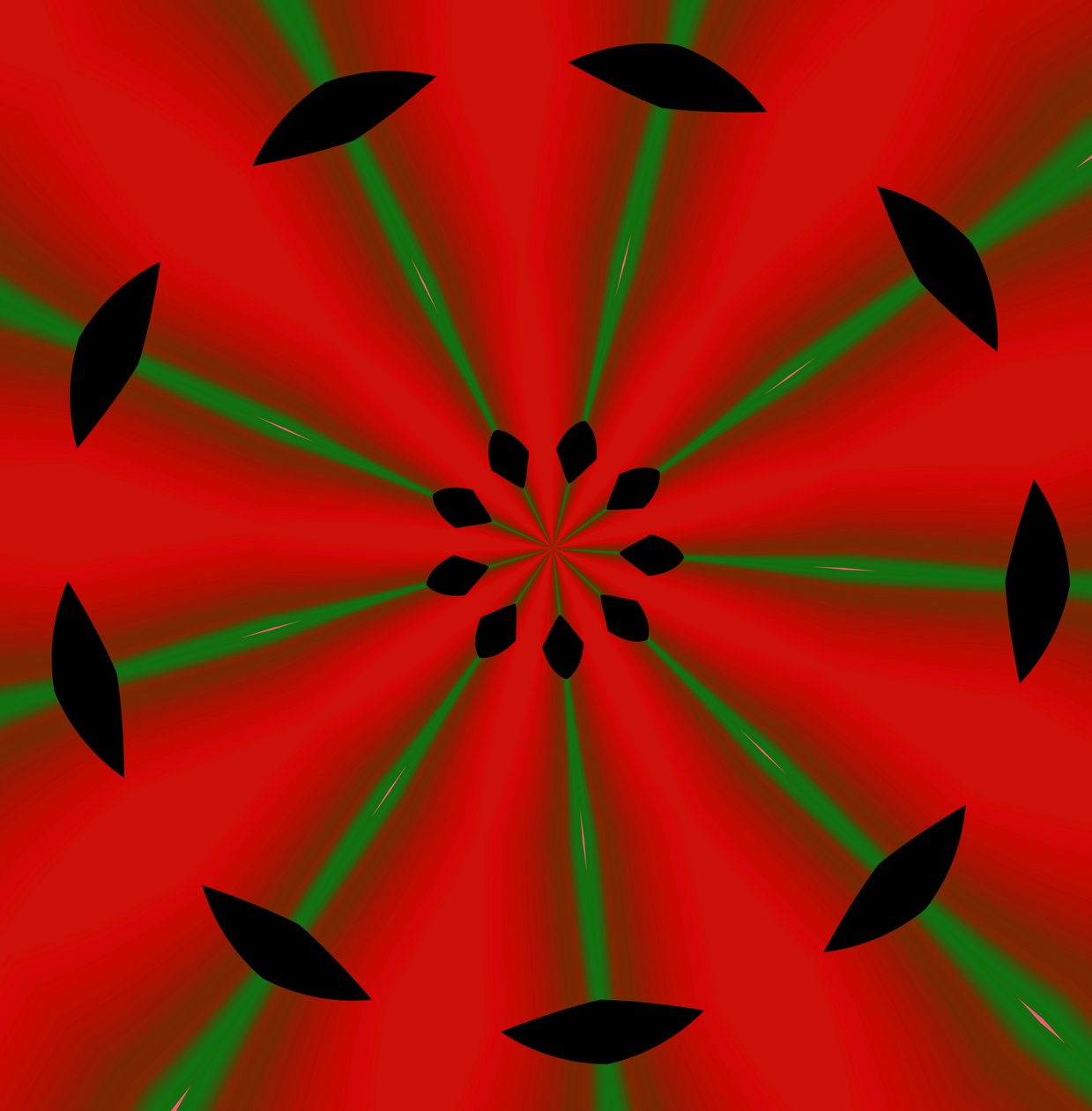 kwiaty #2,2019,(gradient) autorstwa Alex Caminker