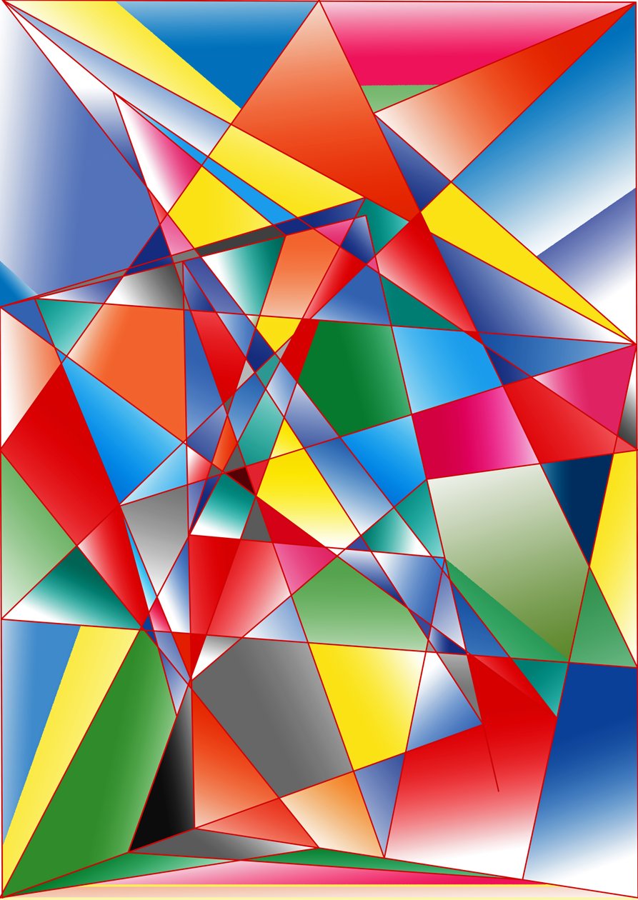w powietrzu,2019,(gradient) autorstwa Alex Caminker