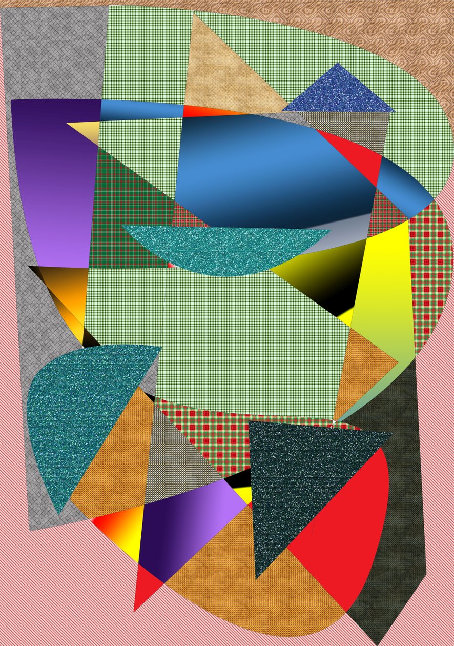 krajobraz #2,2019, (media mieszane) autorstwa Alex Caminker