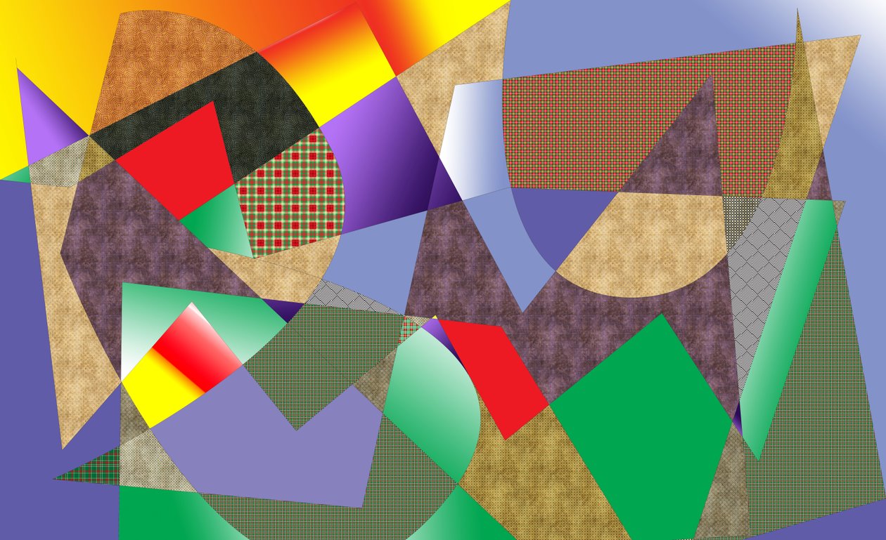 krajobraz #3,2019, (media mieszane) autorstwa Alex Caminker