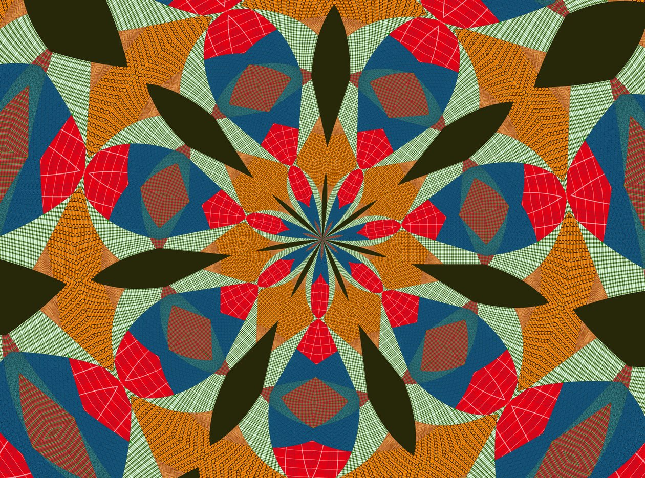ozdoba #40,2019, (media mieszane) autorstwa Alex Caminker