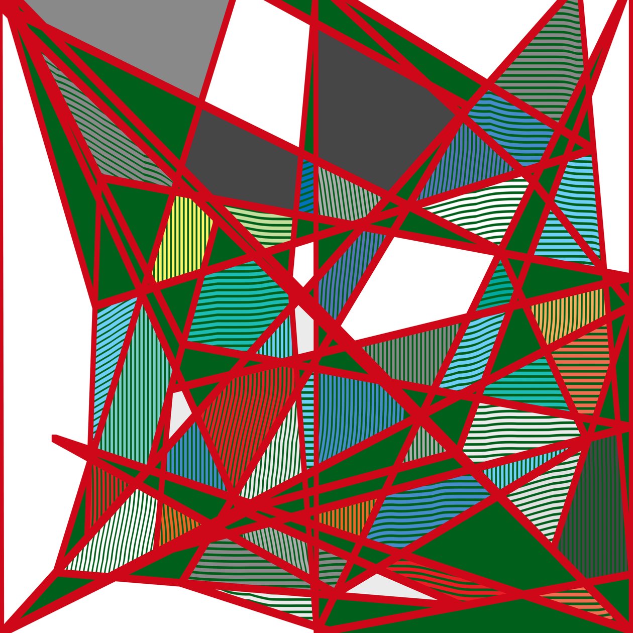 dźwięk wokół,2019,(gradient) autorstwa Alex Caminker