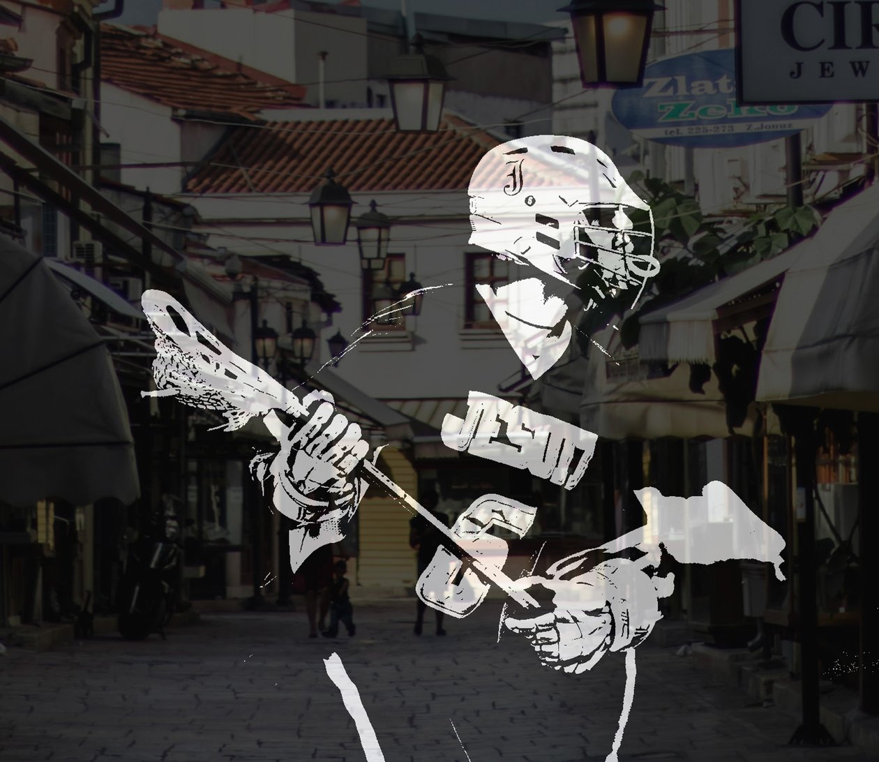 sport ilustrowany,2019,(kolaż) autorstwa Alex Caminker