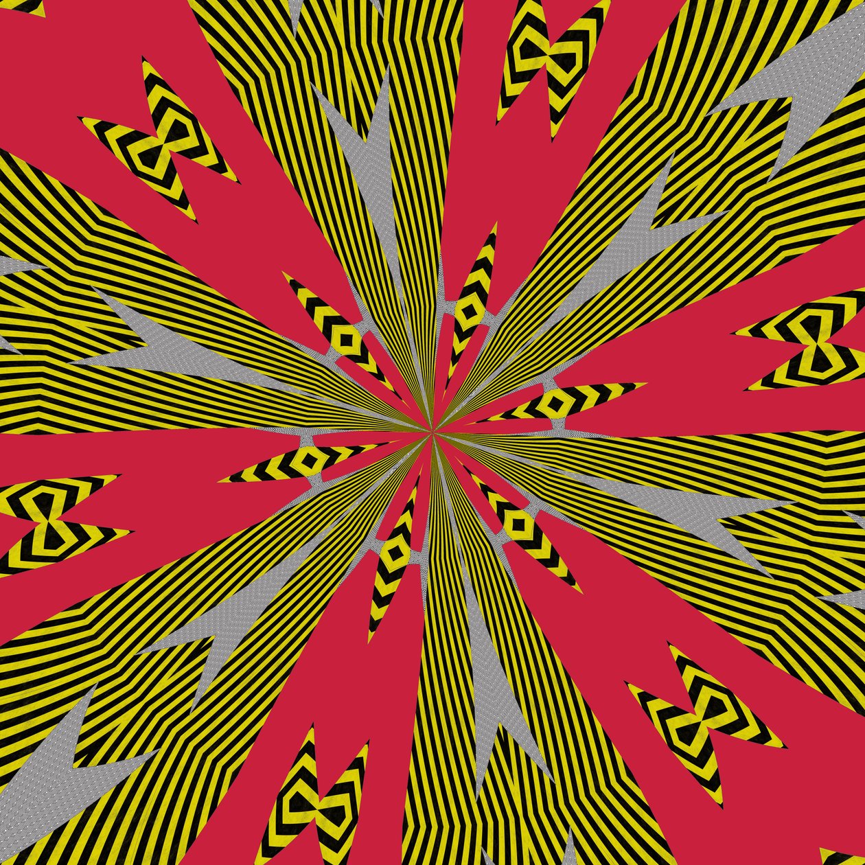 symetria #19,2019, (media mieszane) autorstwa Alex Caminker