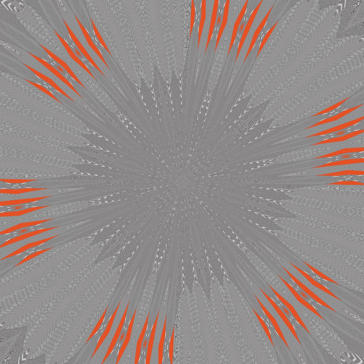 symetria #21,2019,(media mieszane) autorstwa Alex Caminker