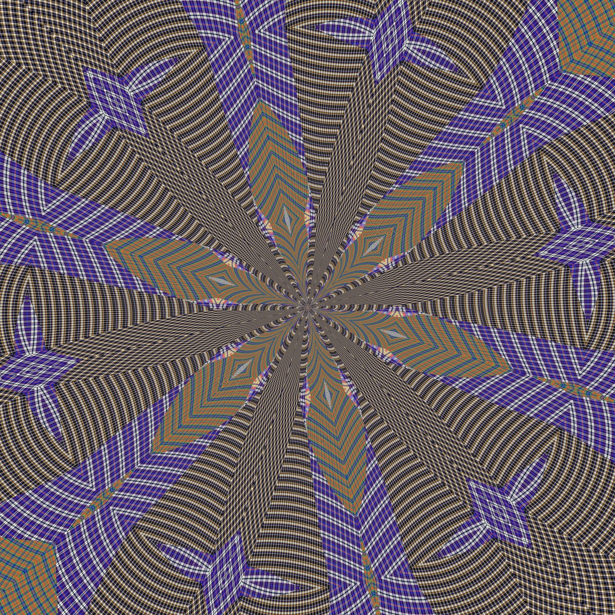 symetria #38,2019, (media mieszane) autorstwa Alex Caminker