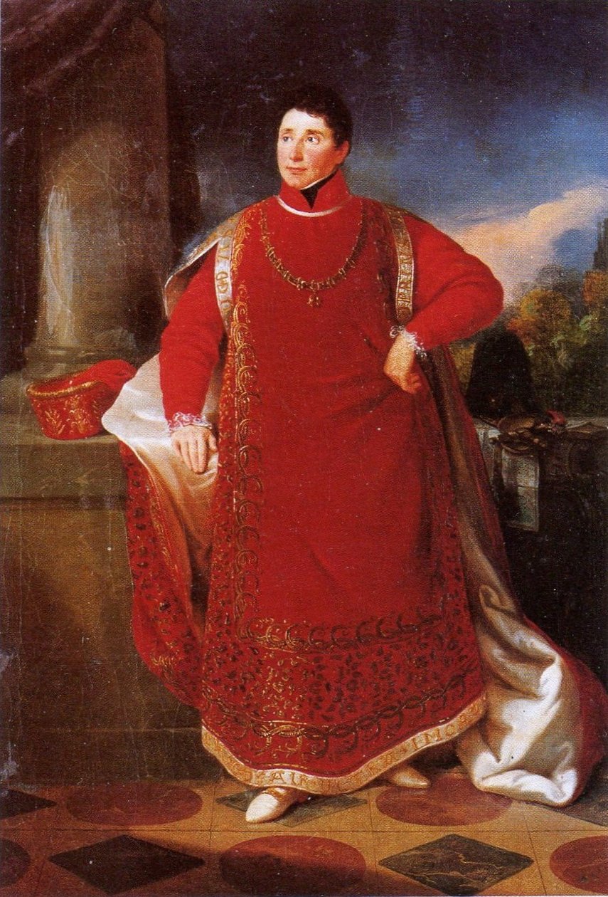 Charles Alain de Rohan jako grawer złotego runa autorstwa Alexander Clarot