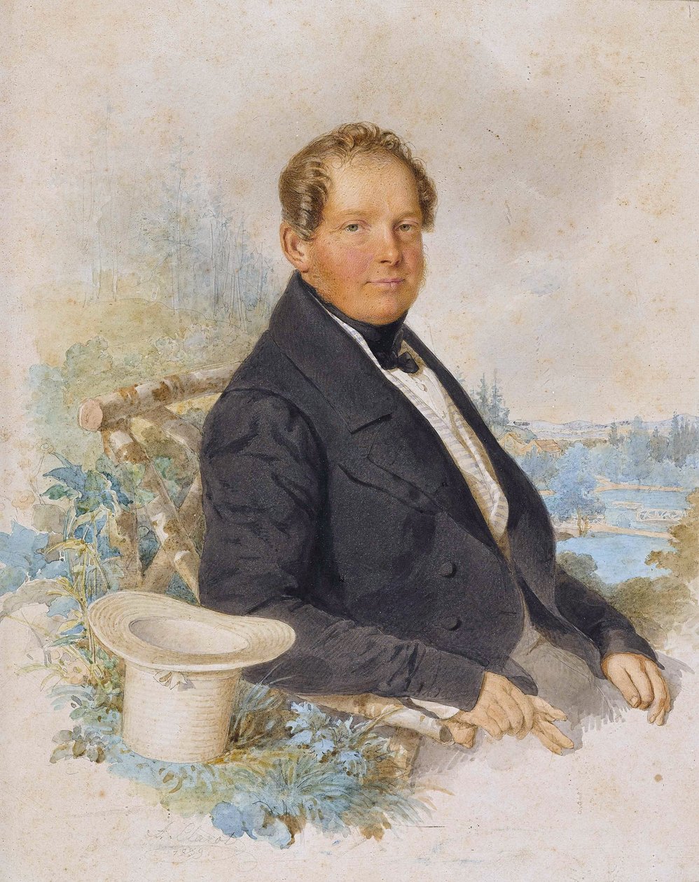 Książę koronny Fryderyk Wilhelm (1795-1861) autorstwa Alexander Clarot