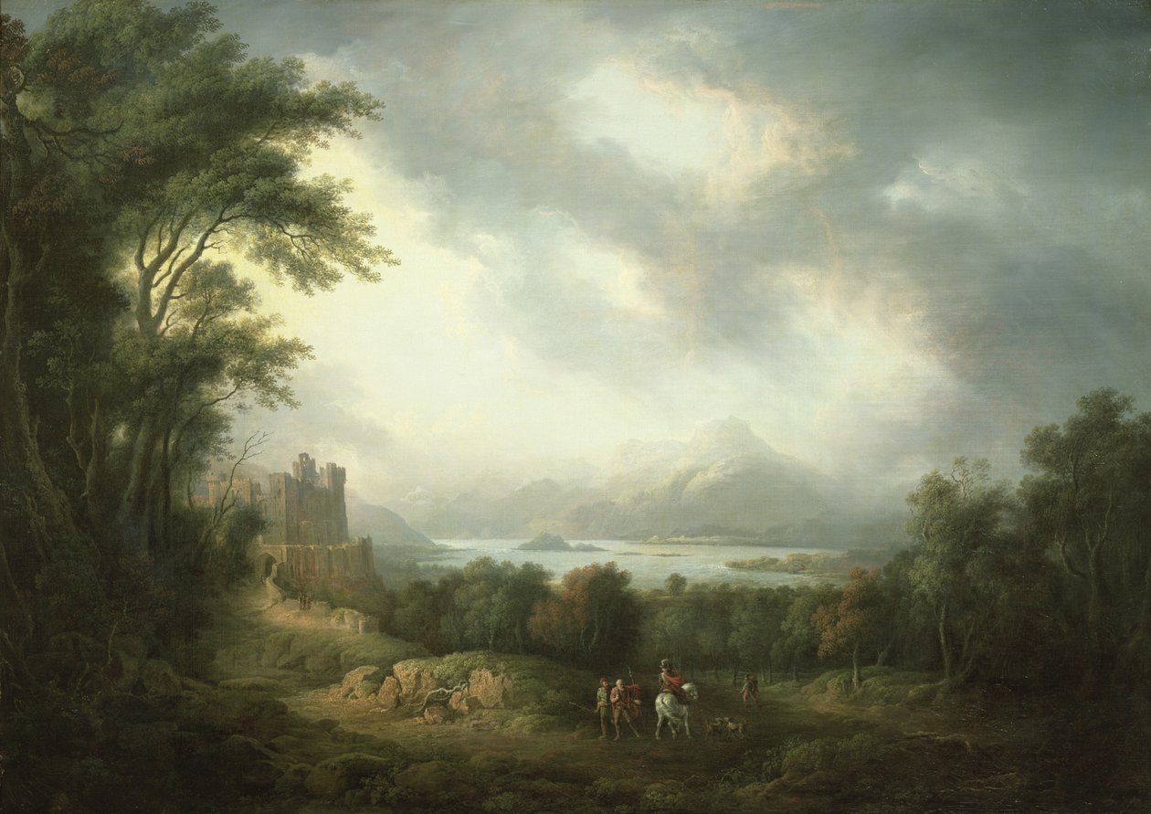Widok na Loch Lomond autorstwa Alexander Nasmyth