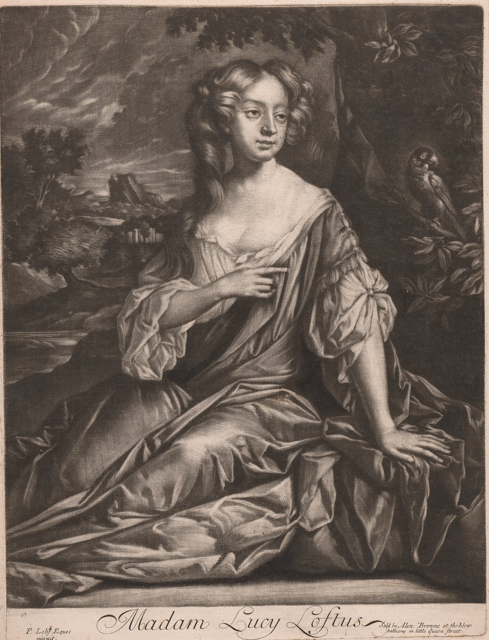 Pani Lucy Loftus autorstwa Alexander Browne