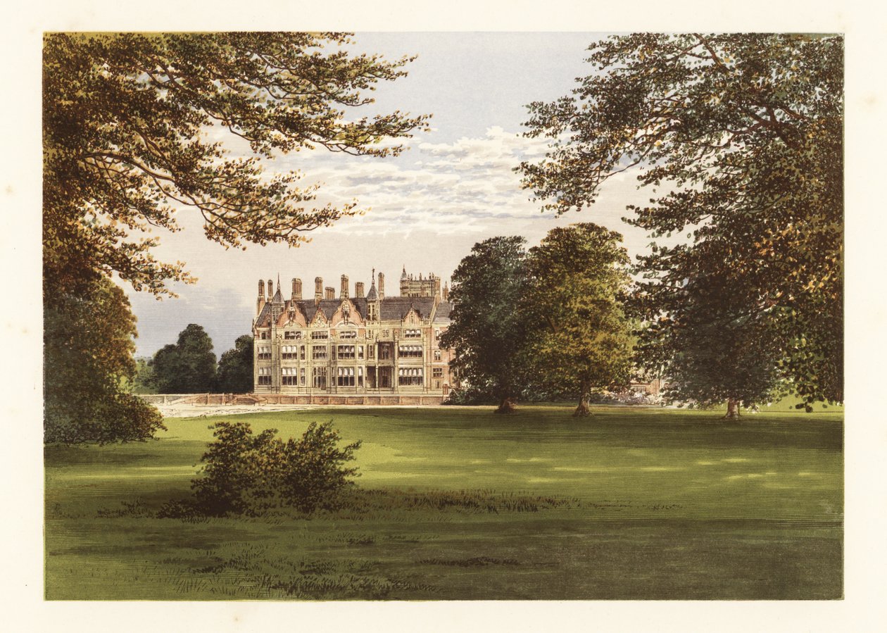 Bearwood, Berkshire, Anglia. ,1880 (grawerowanie) autorstwa Alexander Francis (after) Lydon