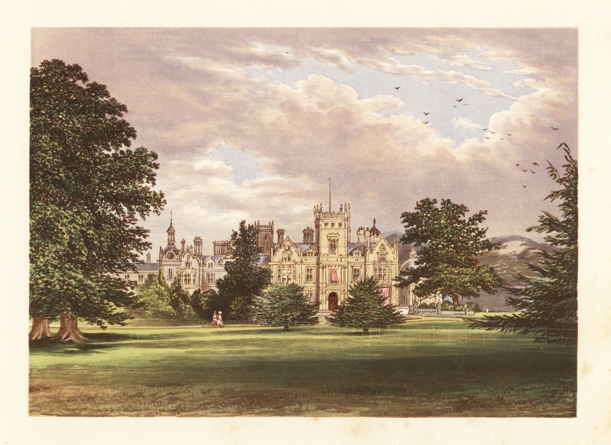 Preston Hall, Kent, Anglia. autorstwa Alexander Francis (after) Lydon