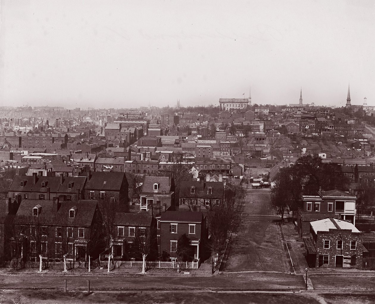 Richmond, Wirginia, 1865. autorstwa Alexander Gardner