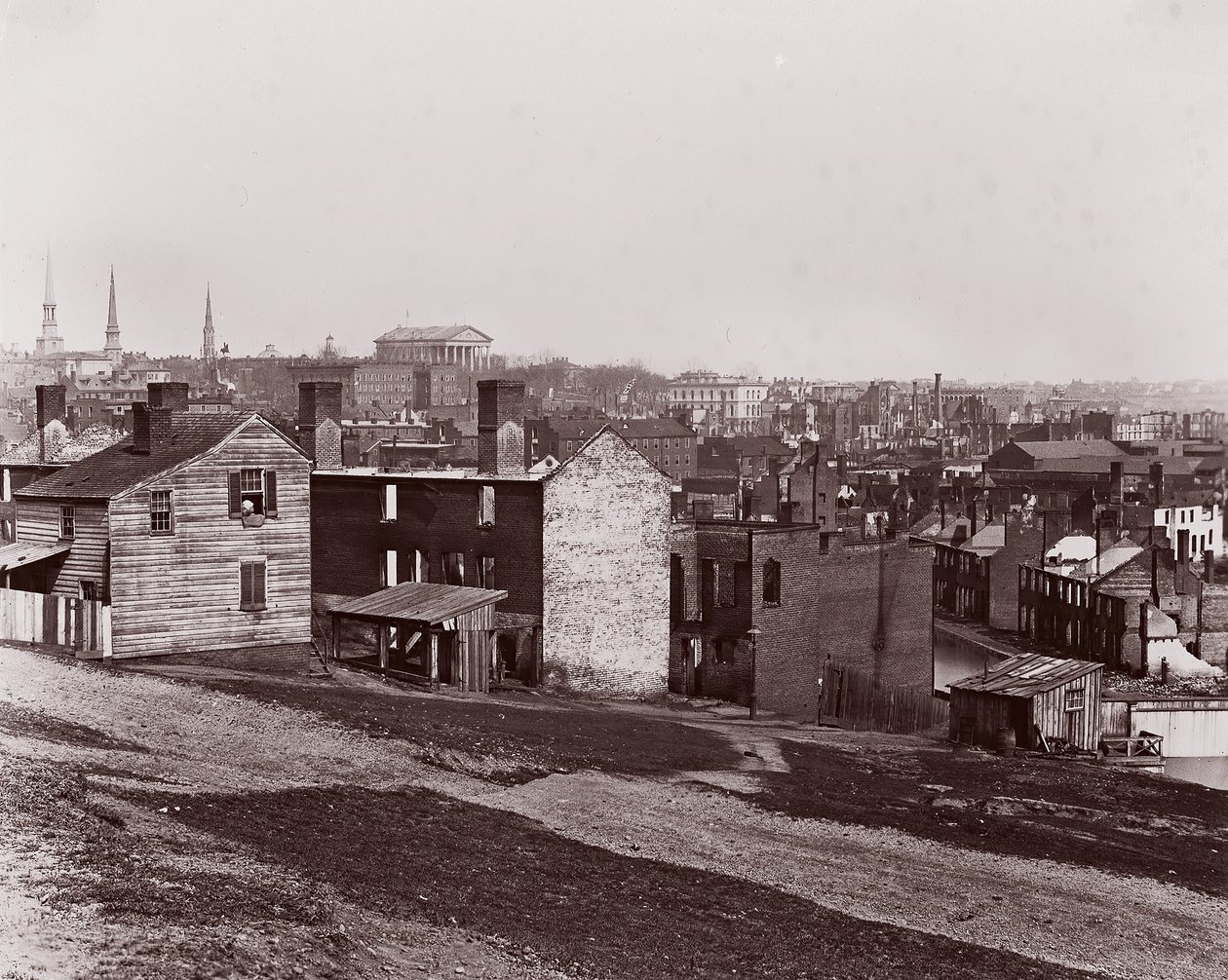 Richmond po ewakuacji, 1865. autorstwa Alexander Gardner
