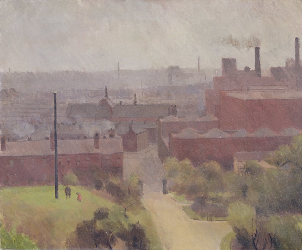 Thomasen Park, Bolton, 1938 autorstwa Alexander Graham Bell
