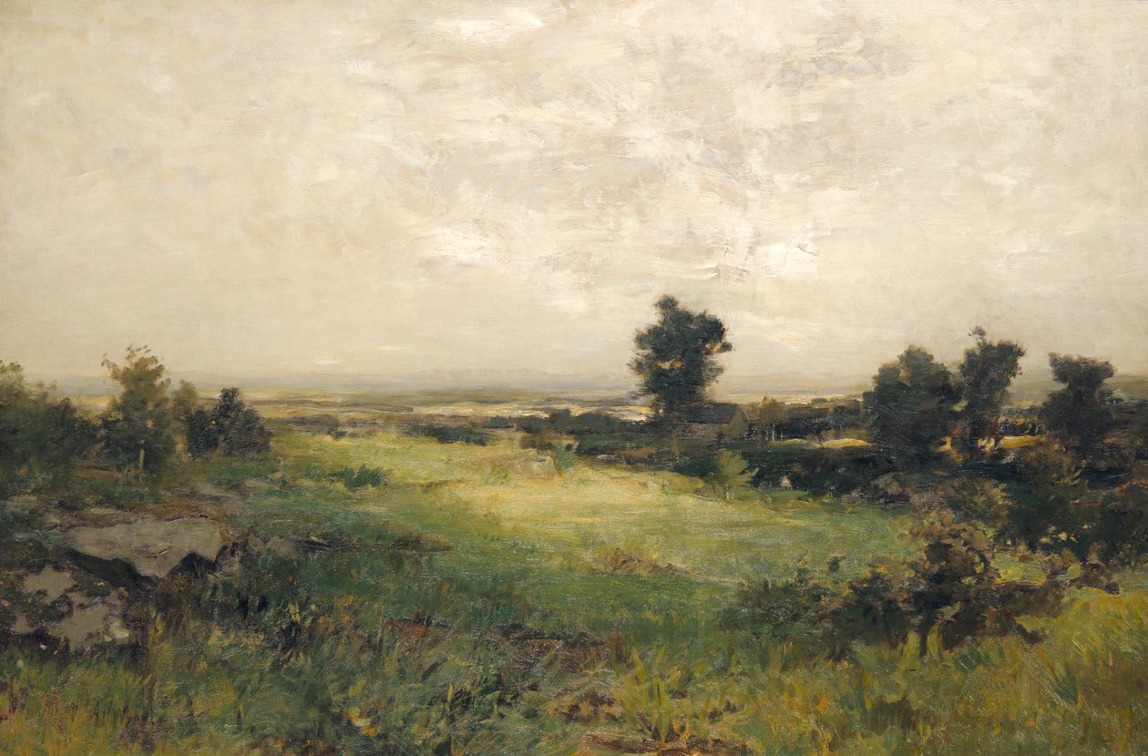 Dolina Housatonic, ca. 1880-1890. autorstwa Alexander Helwig Wyant