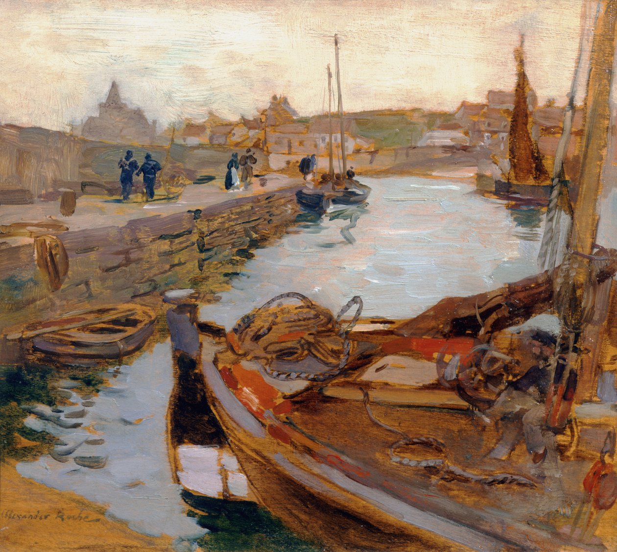 Port, St. Monance autorstwa Alexander Ignatius Roche