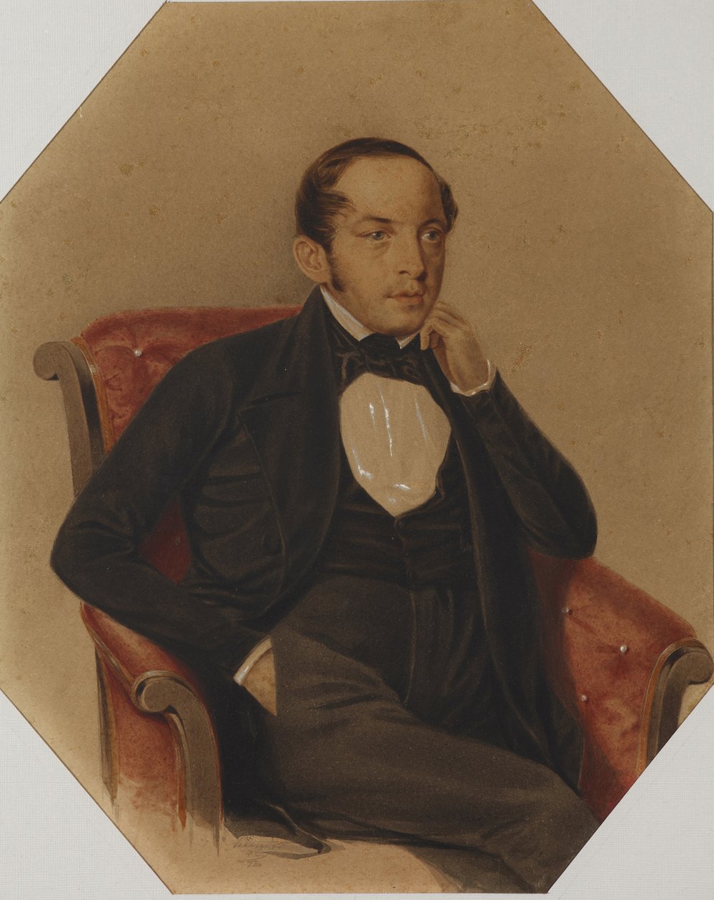 Wasilij Pietrowicz Zubkow 1799-1862, 1846. autorstwa Alexander Ivanovich Klünder