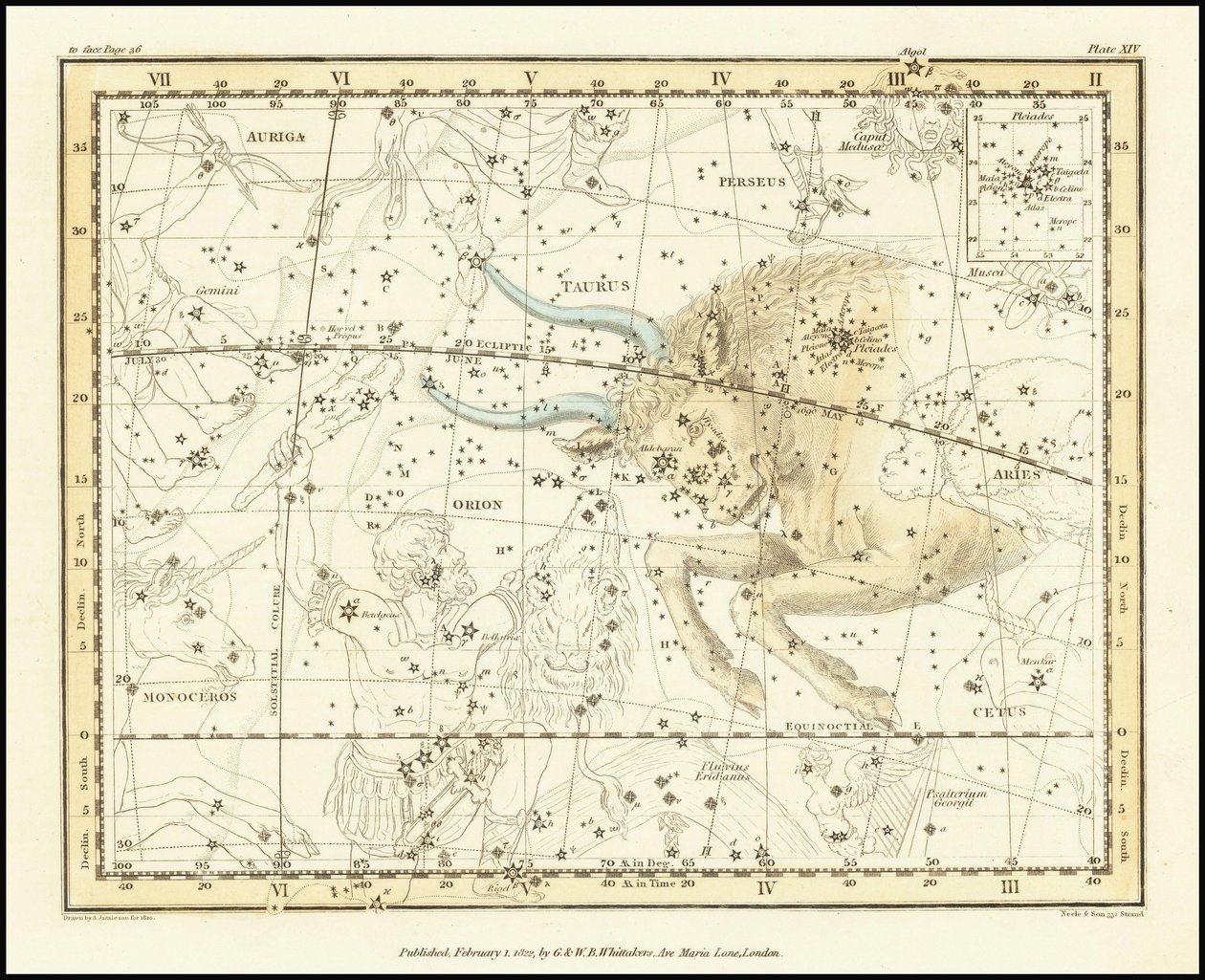 1822 - Alexander Jamieson - Taurus autorstwa Alexander Jamieson