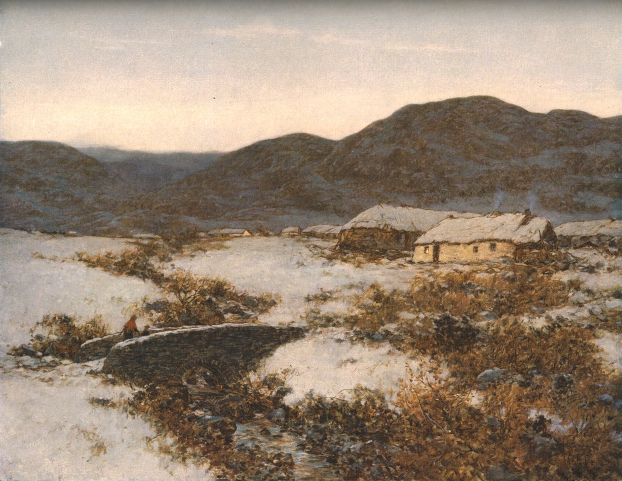 Zimowy zmierzch, ok. 1904, ok. 1930. autorstwa Alexander Kellock Brown