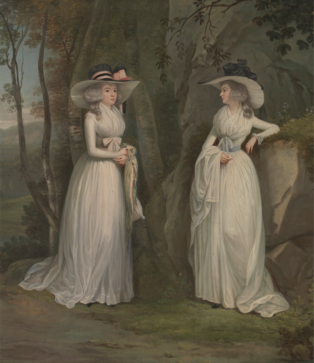 Eleonory i Margaret Ross autorstwa Alexander Nasmyth