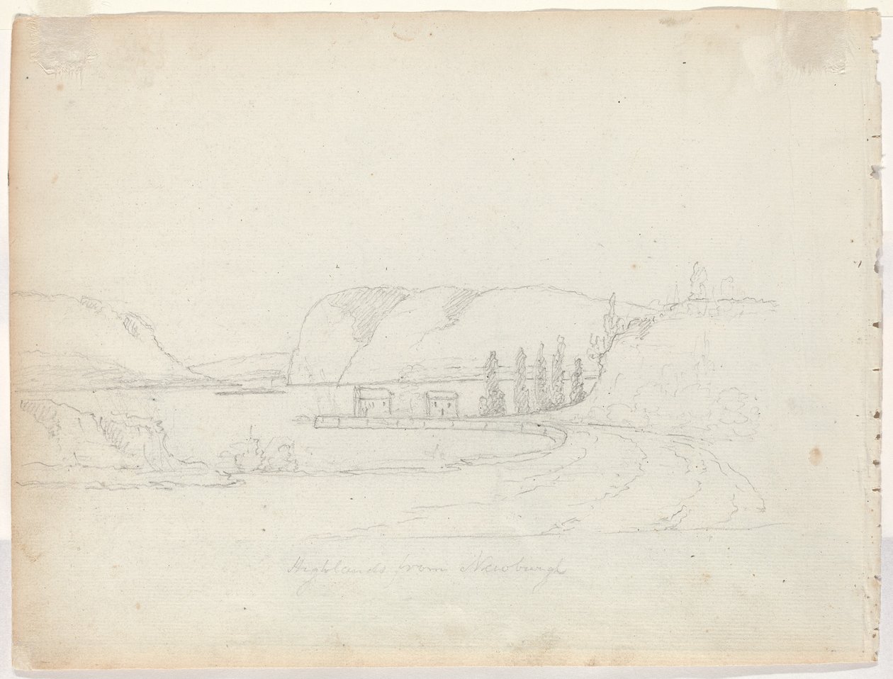 Highlands z Newburgh [verso] autorstwa Alexander Robertson