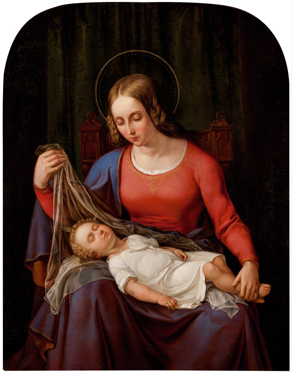 Madonna z Dzieciątkiem autorstwa Alexander Schramm