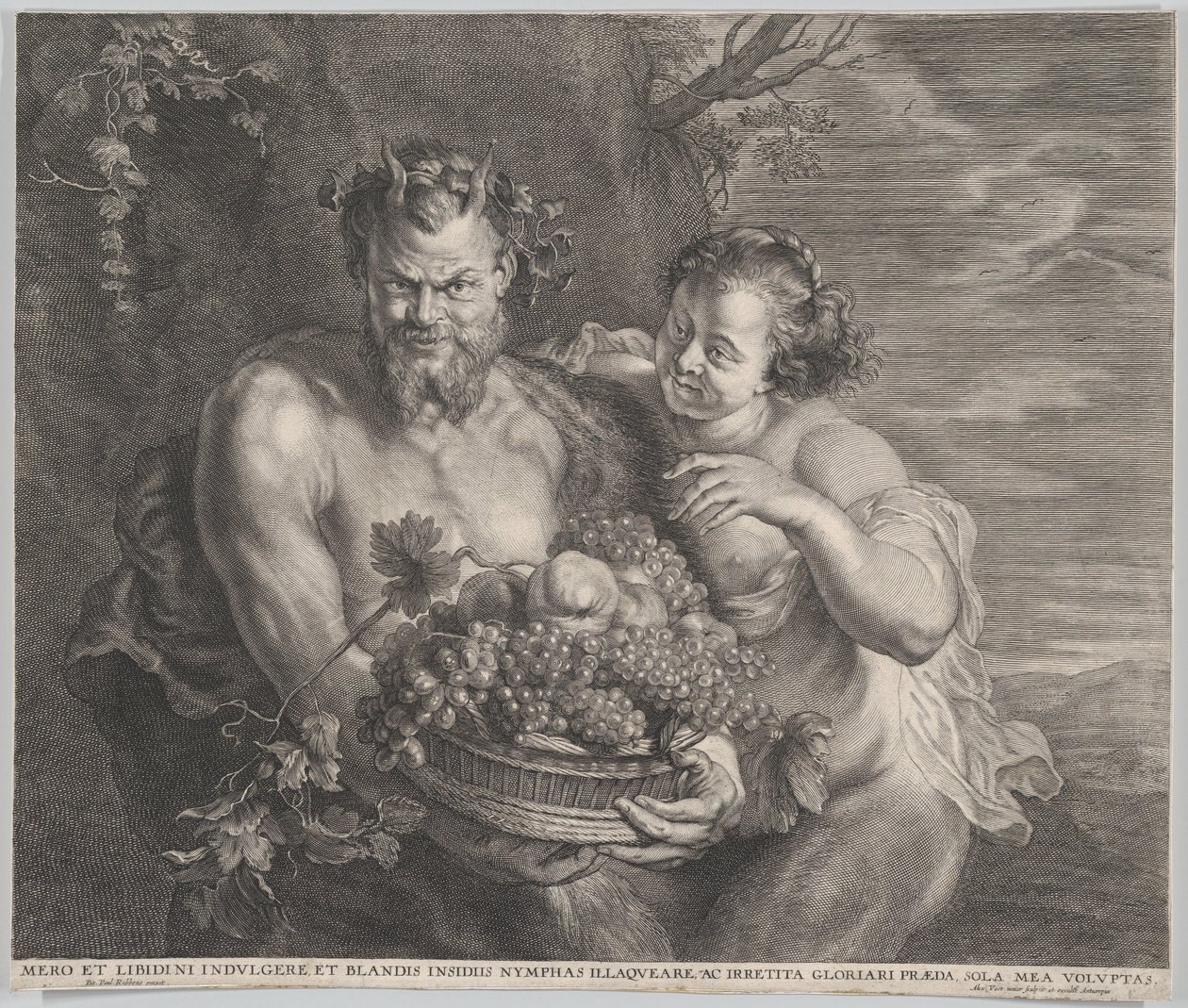 Sater i Bachnati, Ca. 1650-95. autorstwa Alexander Voet