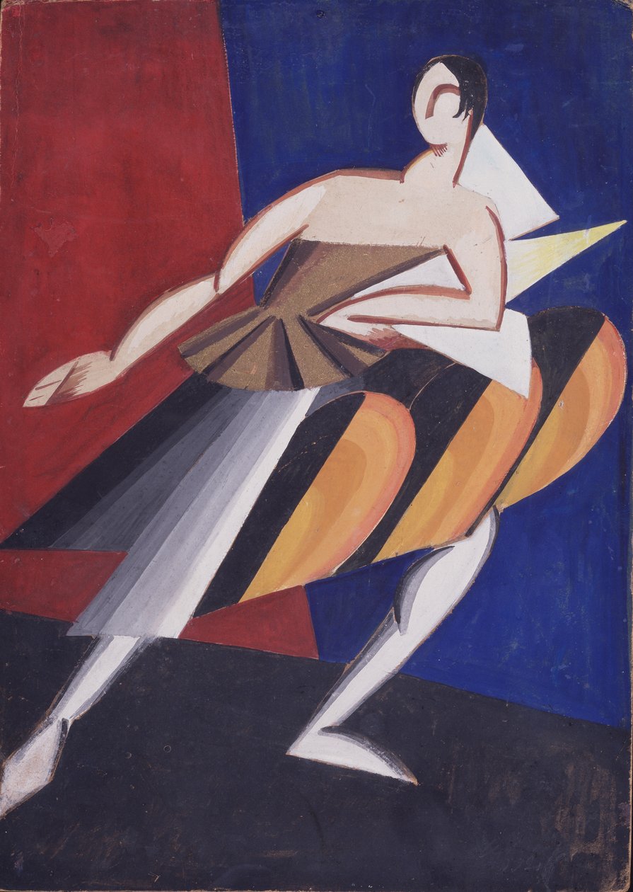 Projektowanie kostiumów, 1920 autorstwa Alexandra Alexandrowna Exter