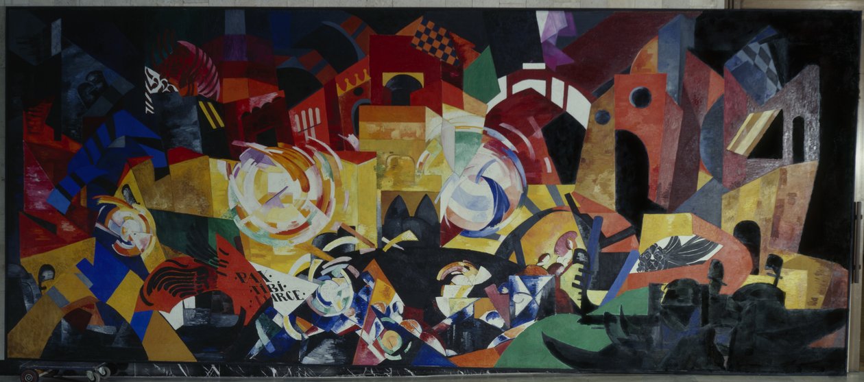 Wenecja, 1918 autorstwa Alexandra Alexandrowna Exter